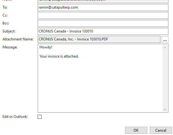 invoice verbiage