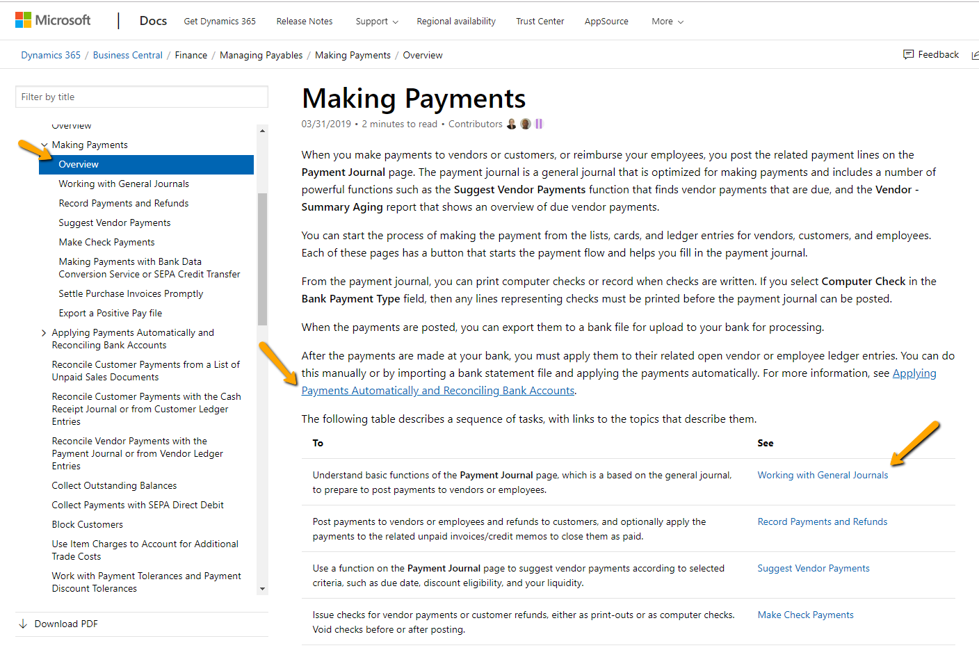 Microsoft Docs Microsoft Docs