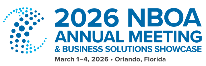 2026 NBOA Annual Meeting logo. This will take you to the homepage