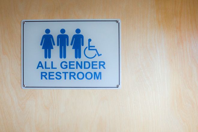 all gender bathroom