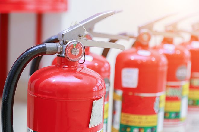 fire extinguishers