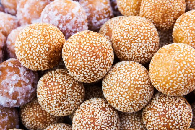 sesame seed balls