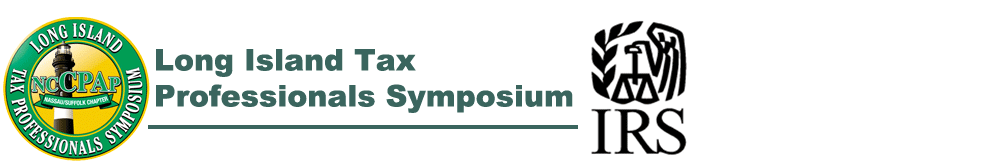 Long Island Tax Professionals Symposium 2018 logo. This will take you to the homepage