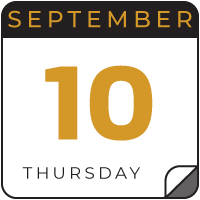 september 10 calendar icon