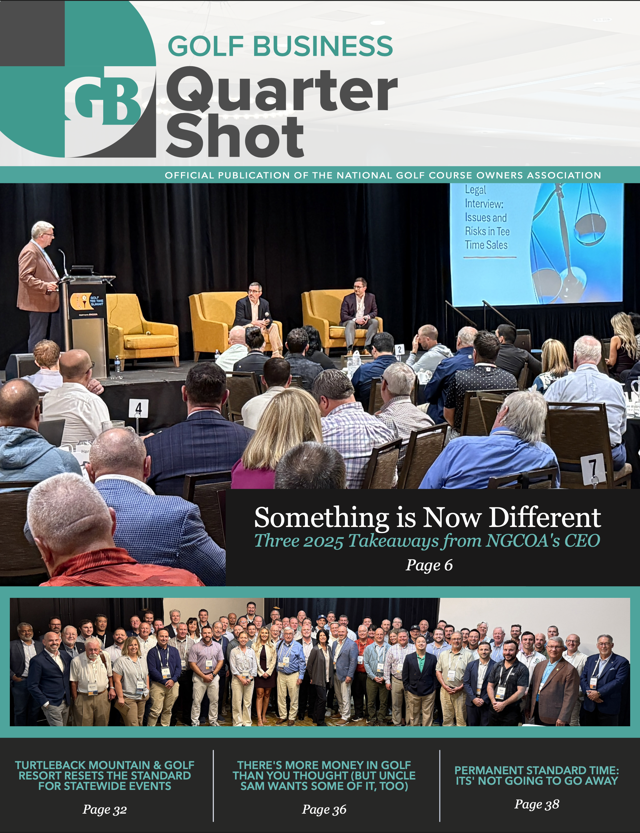 Golf Business Quarter Shot Q4