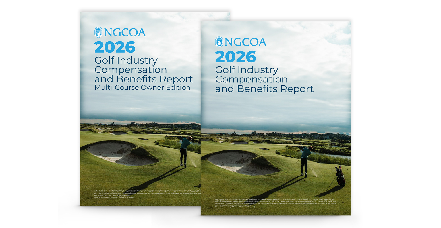 2026 ngcoa golf industry compensation and benefits report covers