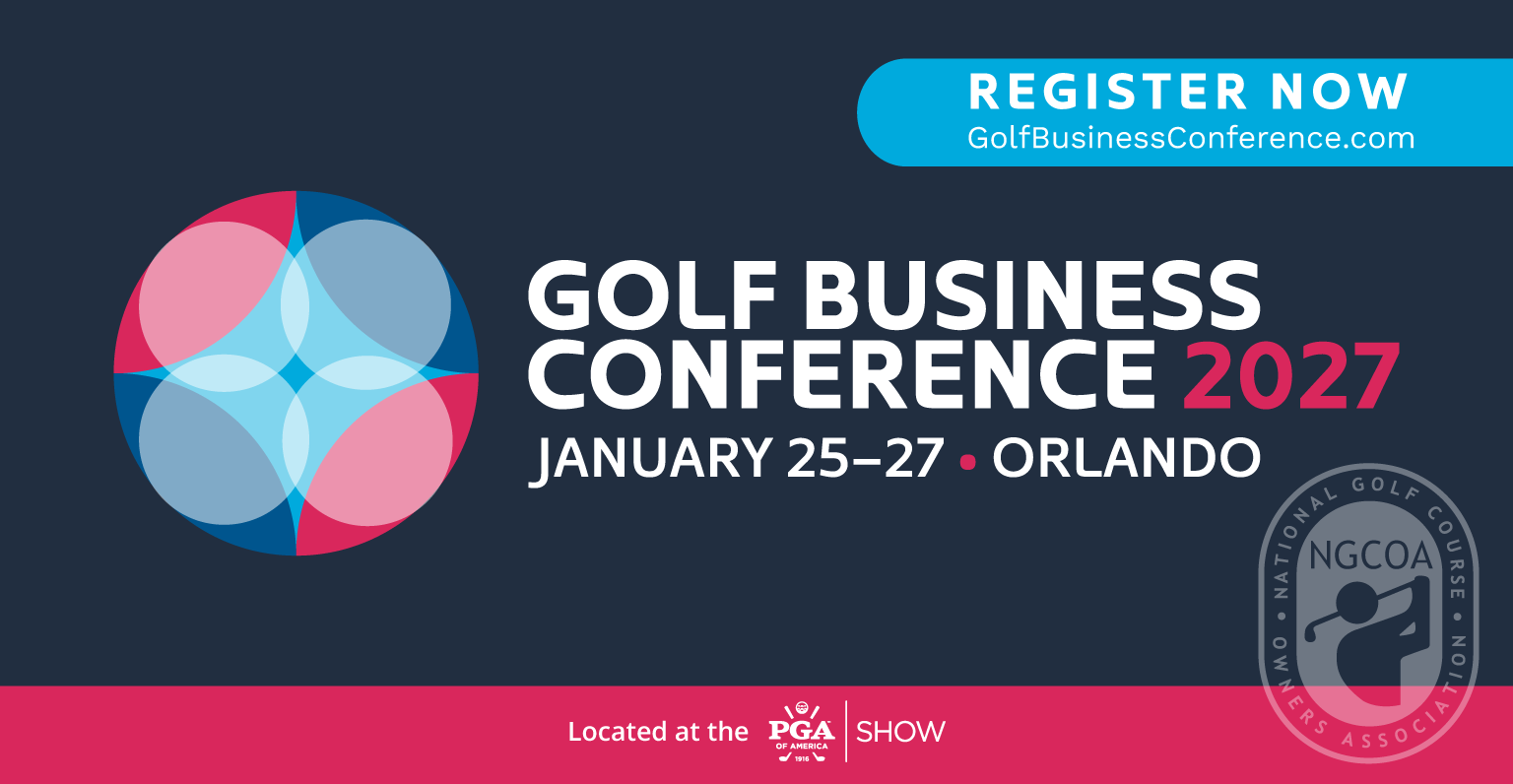 golf business conference 2027 register now graphic