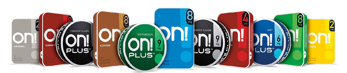 on! nicotine pouches header