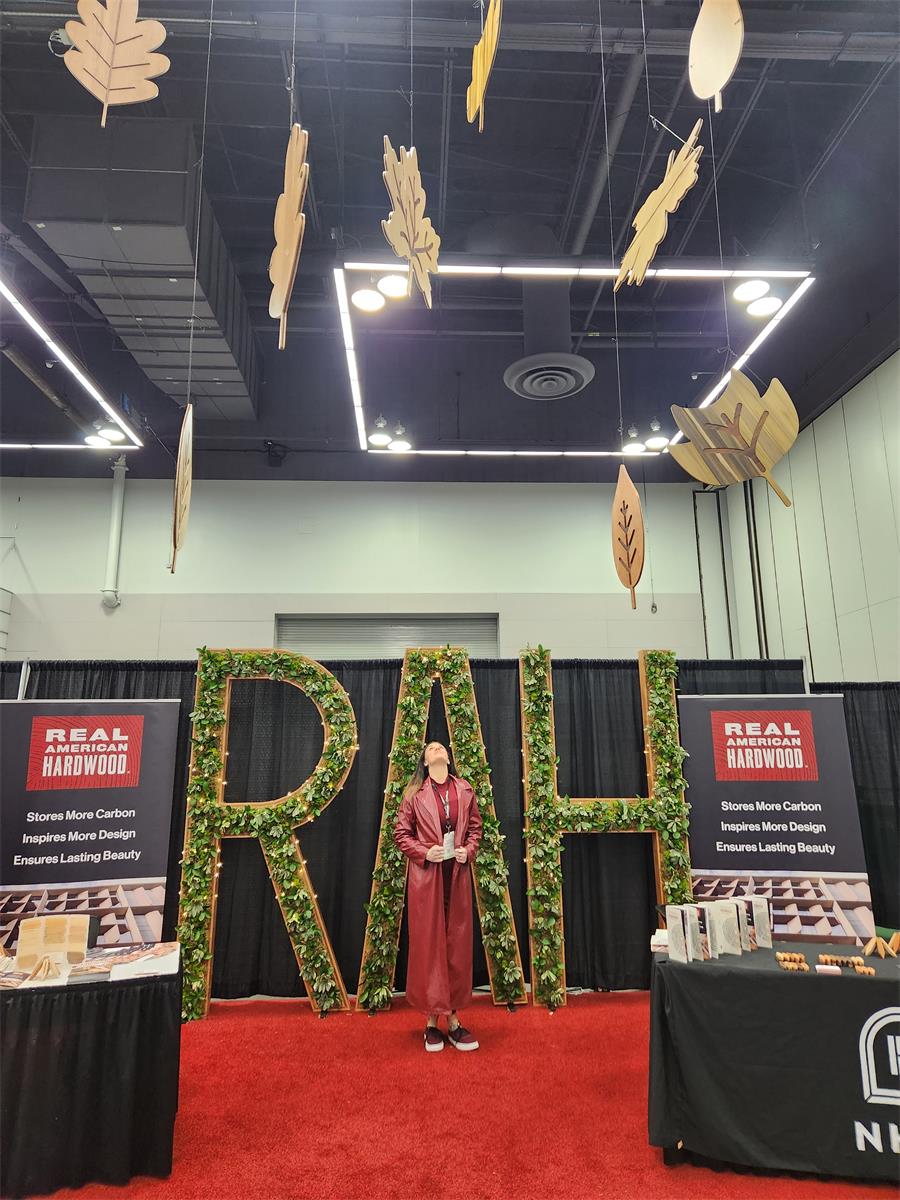 Mass Timber leaves and Letters got a lot of attention. 