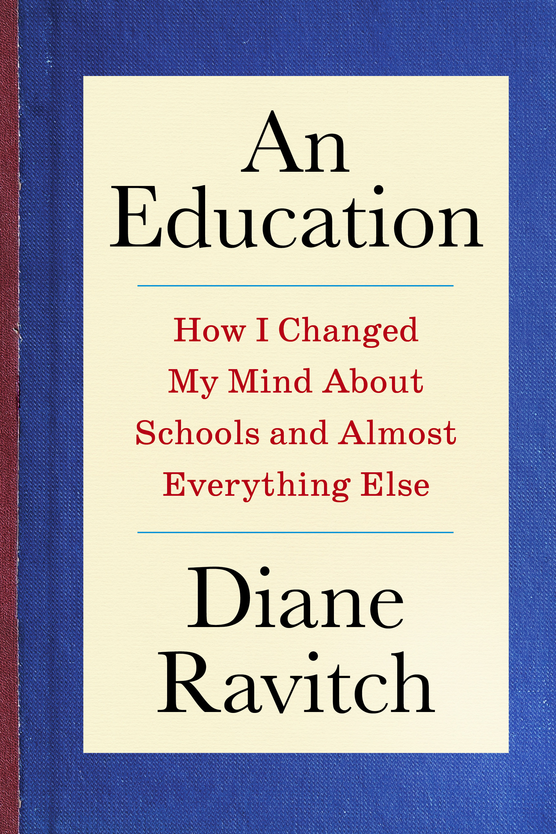 Cover Image of "An Education" by Diane Ravitch