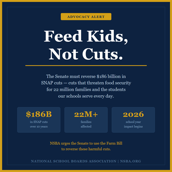 An infographic with stats on the impact of SNAP cuts
