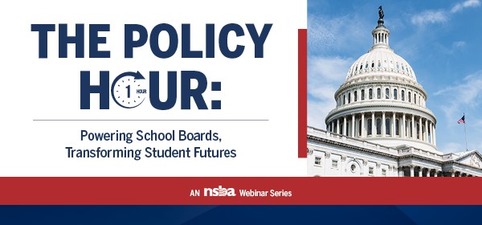 The Policy Hour Graphic with an image of the U.S. Capitol