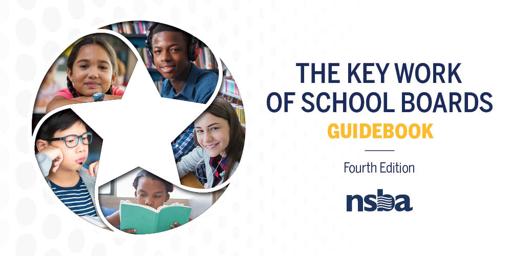 Cover of Key Work of School Boards Guidebook