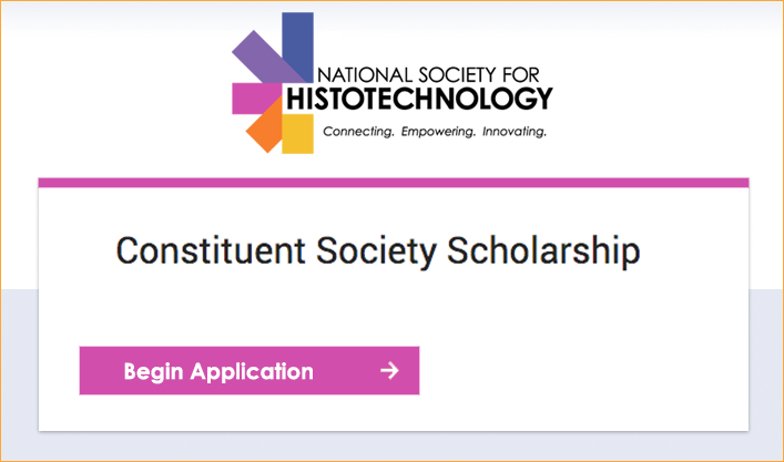 Constituent Society Scholarship Application