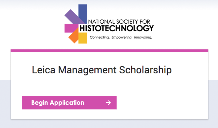 Leica Management Scholarship Application