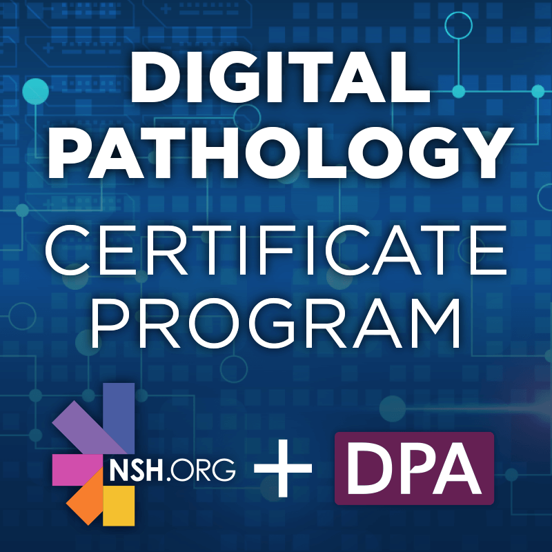 Digital Pathology Certificate Digital Pathology Certificate