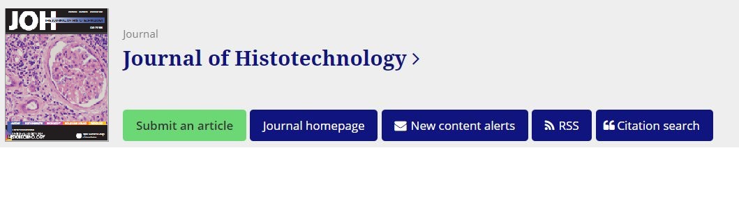 Journal of Histotechnology Journal of Histotechnology