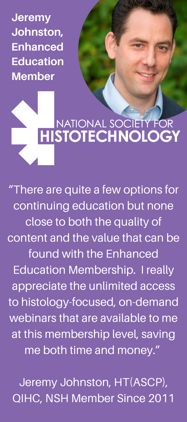 NSH Membership Testimonial