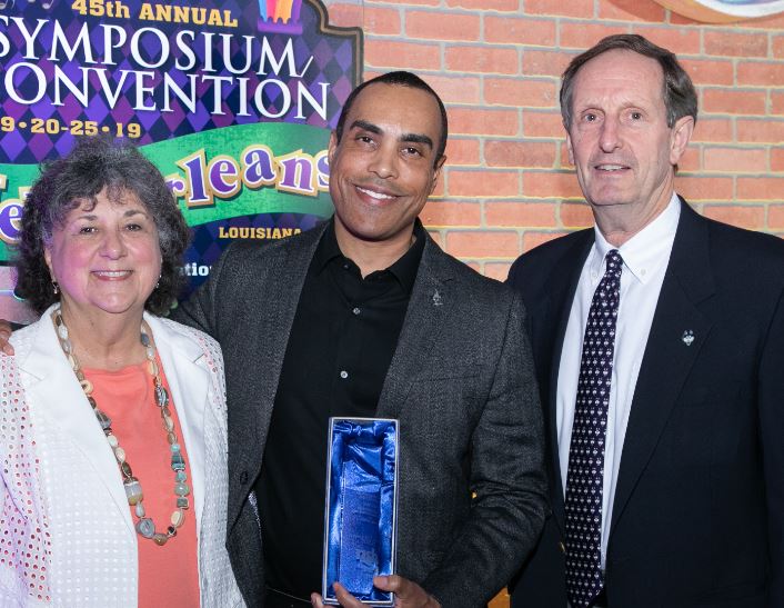 Damien Laudier, 2019 Jules Elias IHC Award Recipient