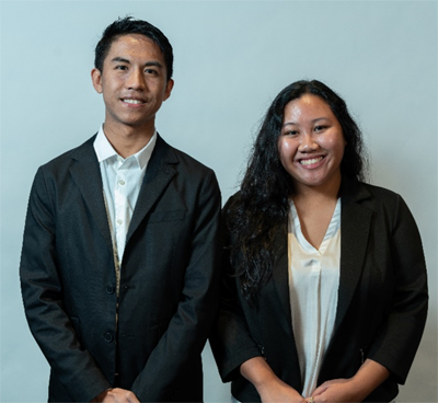 Justin de Leon and Megan Taylor Agbayani Justin de Leon and Megan Taylor Agbayani