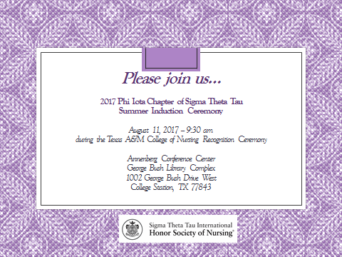 Summer 2017 Induction