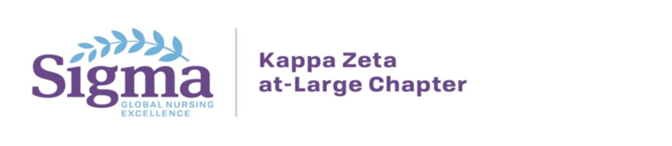 Logo Kappa Zeta-at-Large text