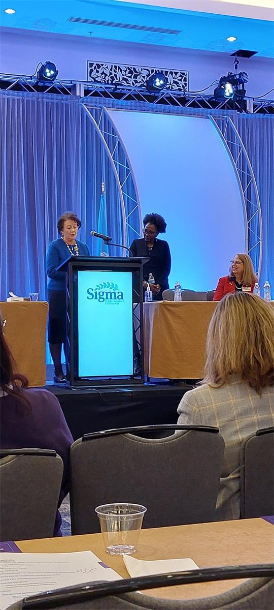 New Sigma Nursing President Professor Liz Westcott