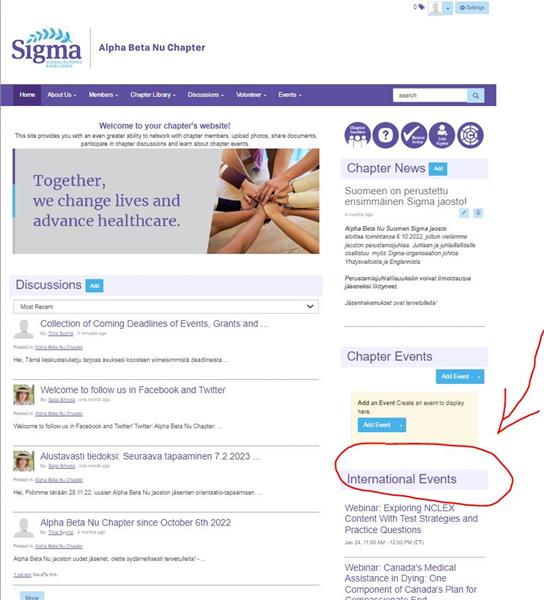 Alpha Beta Nu Website