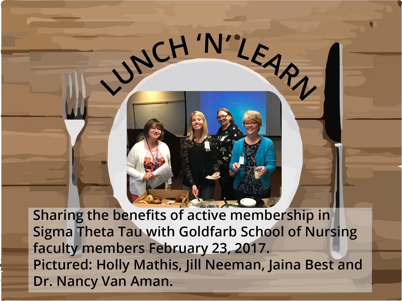 Lunch N Learn for Goldfarb faculty