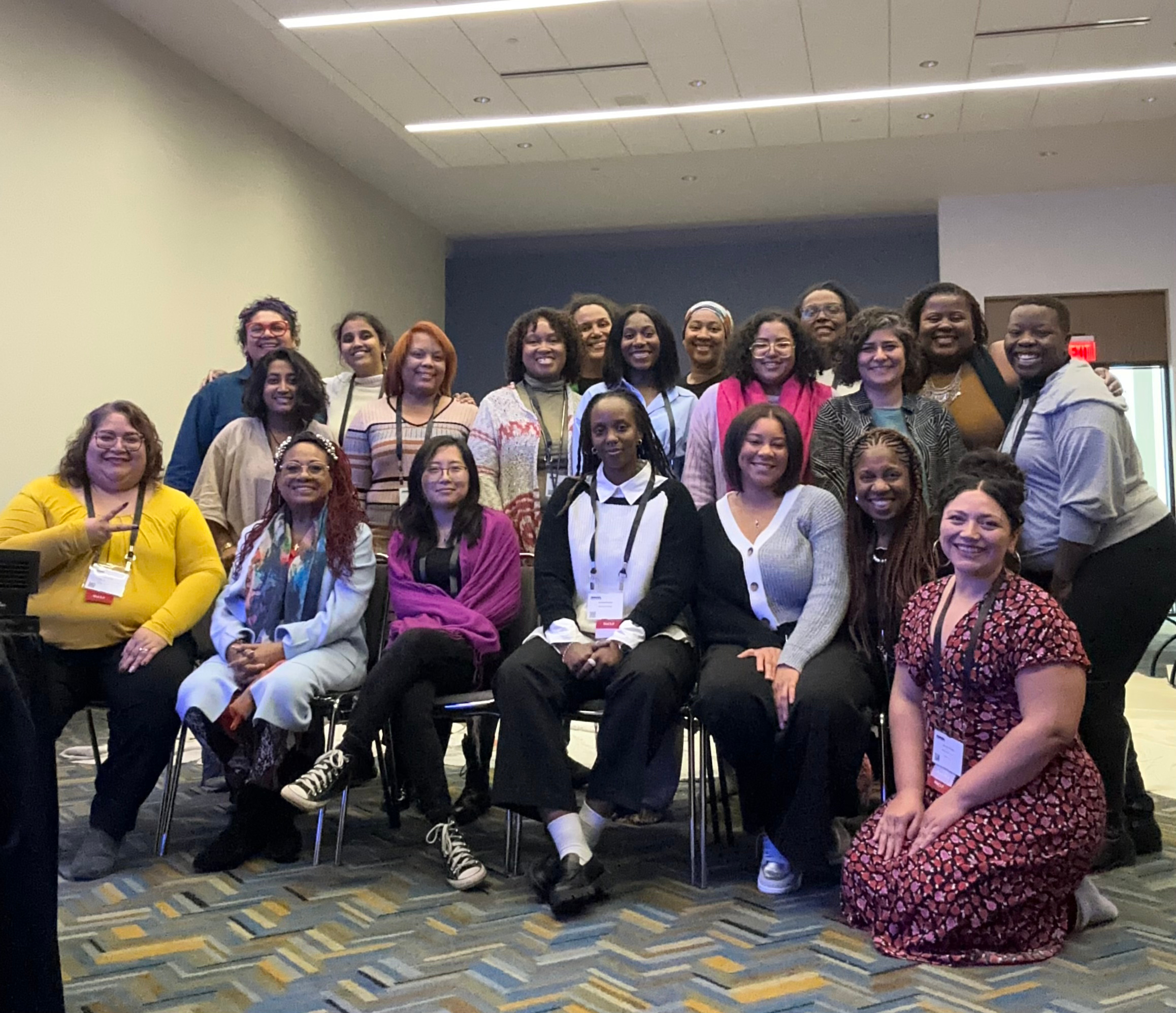 Participants of the 2024 cohort of the Women of Color Leadership Project 