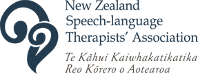 New Zealand Speech-language Therapists Association logo. This will take you to the homepage