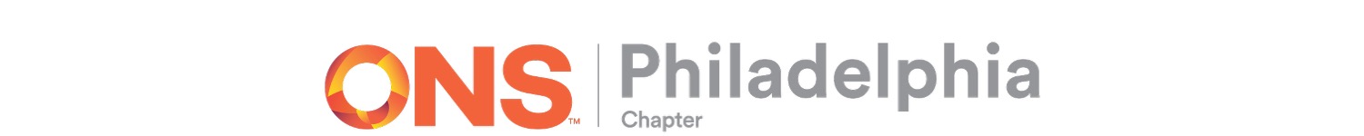 Philadelphia Chapter of the Oncology Nursing Society logo. This will take you to the homepage