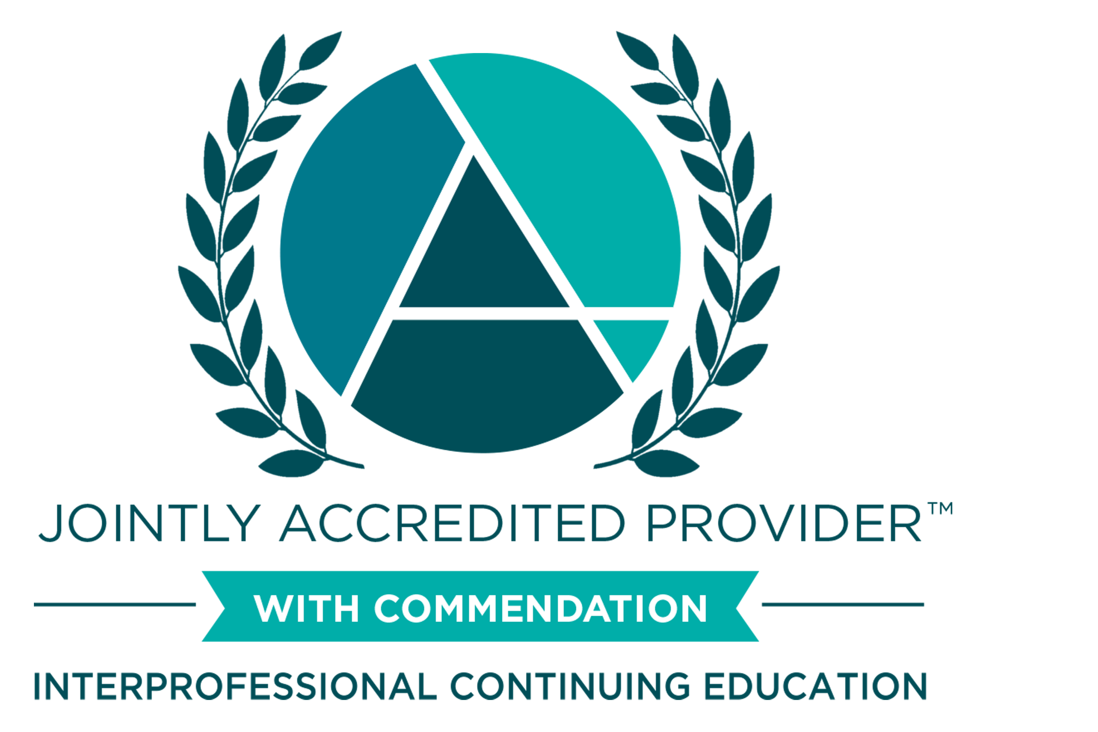 Jointly Accredited Provider Mark - With Commendation