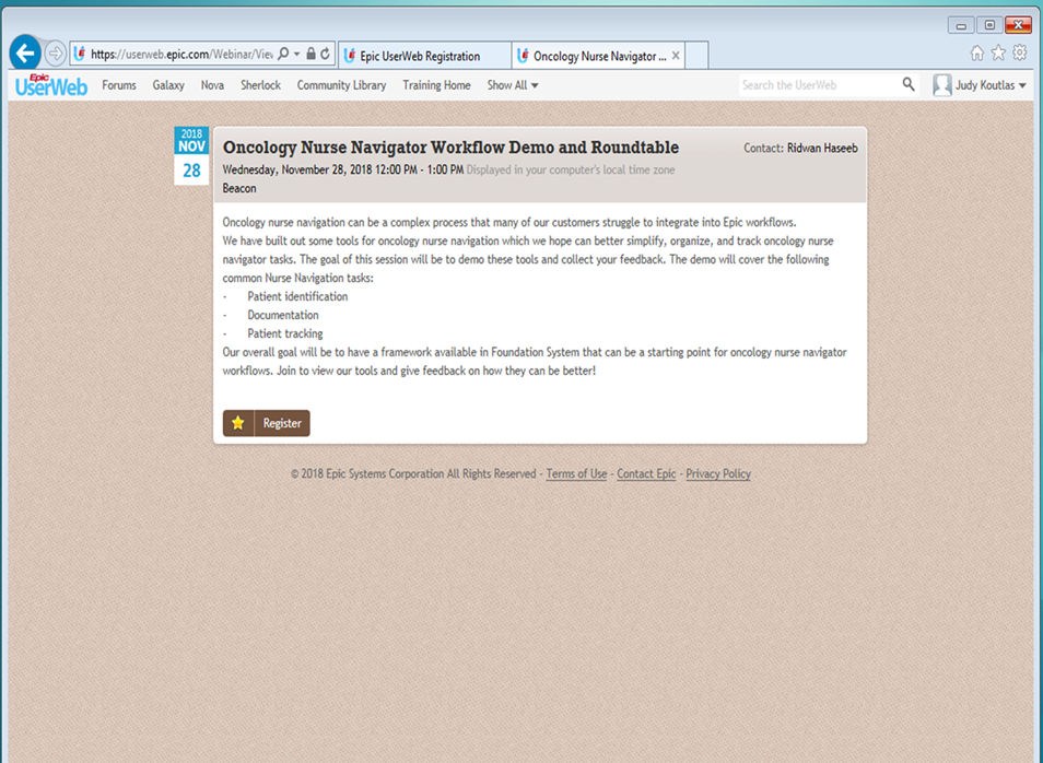 Epic User Web Login Login Pages Info