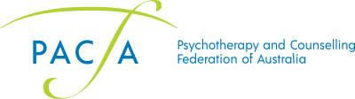 Psychotherapy and Counselling Federation of Australia logo. This will take you to the homepage