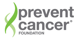 Prevent Cancer Foundation logo. This will take you to the homepage