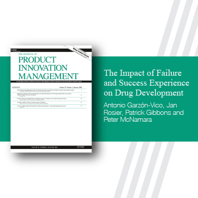 By Antonio Garzón‐Vico, Jan Rosier, Patrick Gibbons and Peter McNamara The Impact of Failure and Success Experience on Drug Development