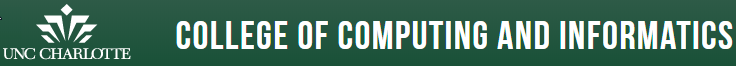 UNC Charlotte College of Computing and Informatics UNC Charlotte College of Computing and Informatics