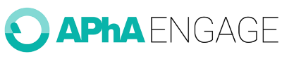 APhA ENGAGE - American Pharmacists Association_OLD logo. This will take you to the homepage