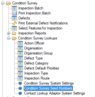 Condition Survey Condition Survey