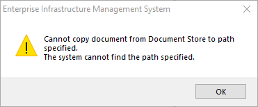 Download Document Error