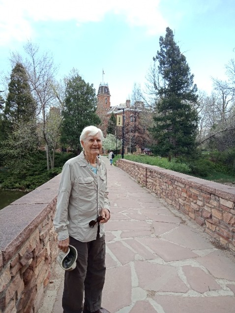 Andrei Rogers at the University of Colorado campus, 2018