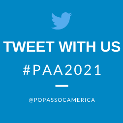 Tweet with us #PAA2021