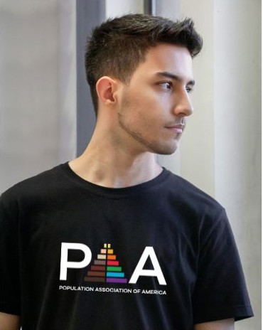 PAA T-shirt on model