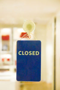 Closed Sign