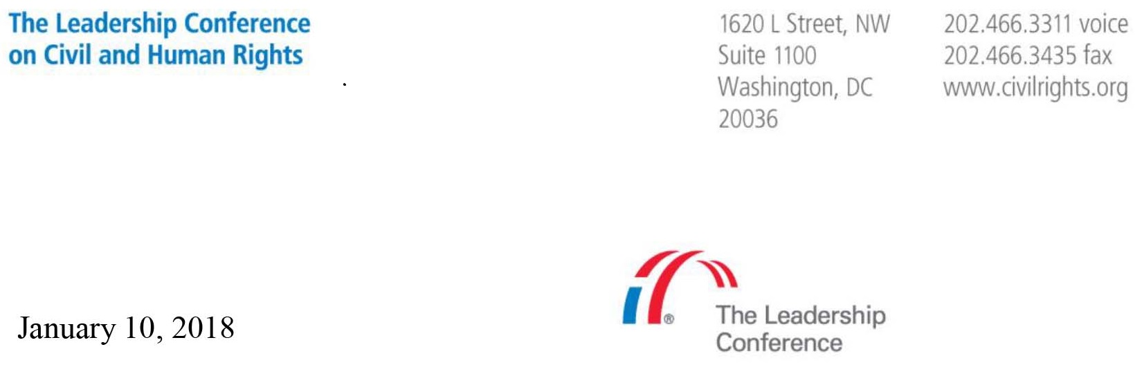 The Leadership Conference on Civil and Human Rights