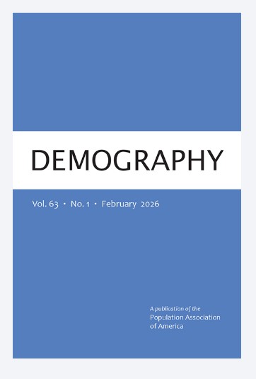 February 2026 Cover of Demography