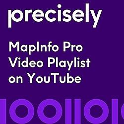 MapInfo Pro Video Playlist on YouTube