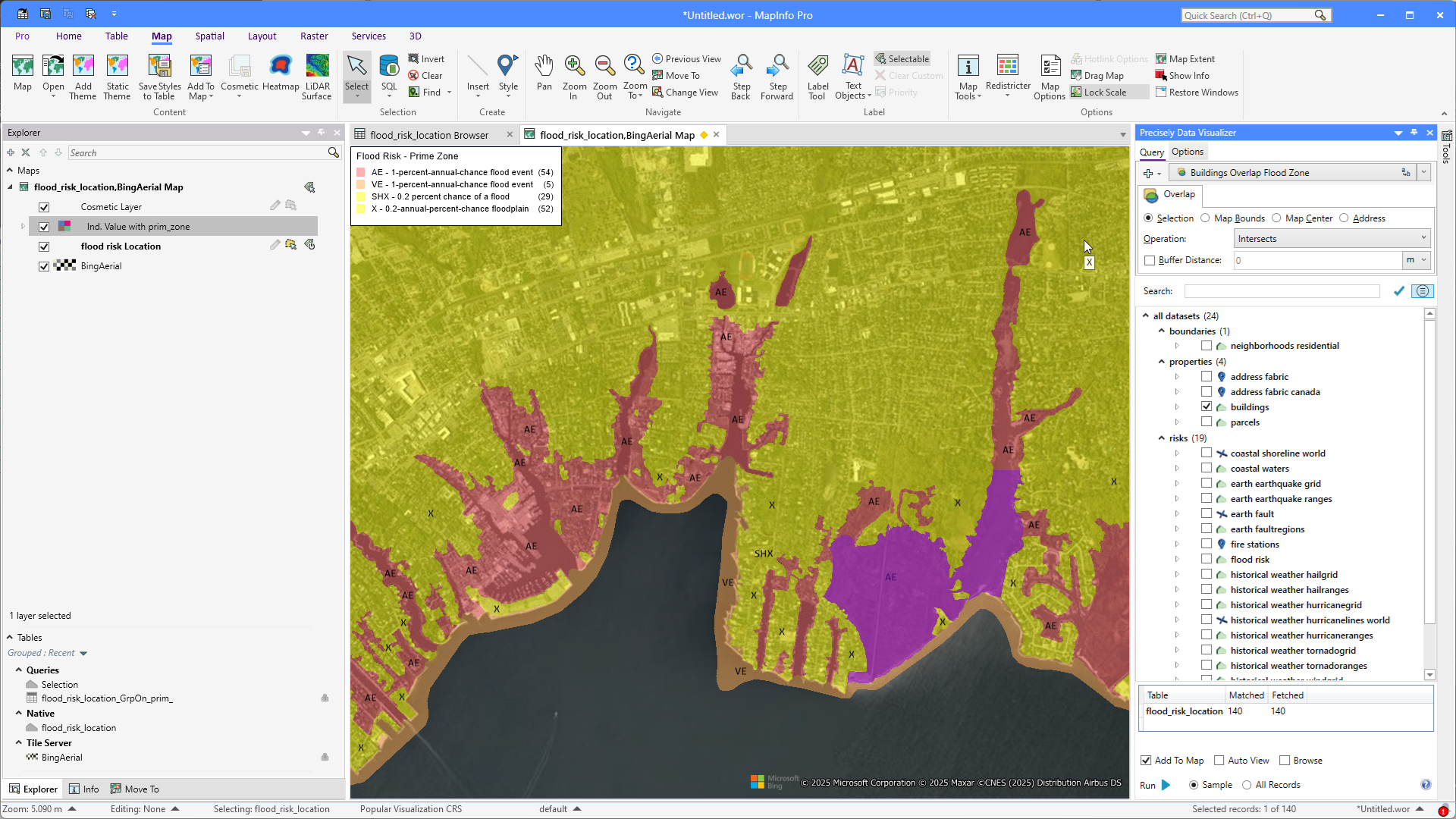 MapInfo Monday: Assessing Risk with MapInfo Pro v23.2 | MapInfo Pro