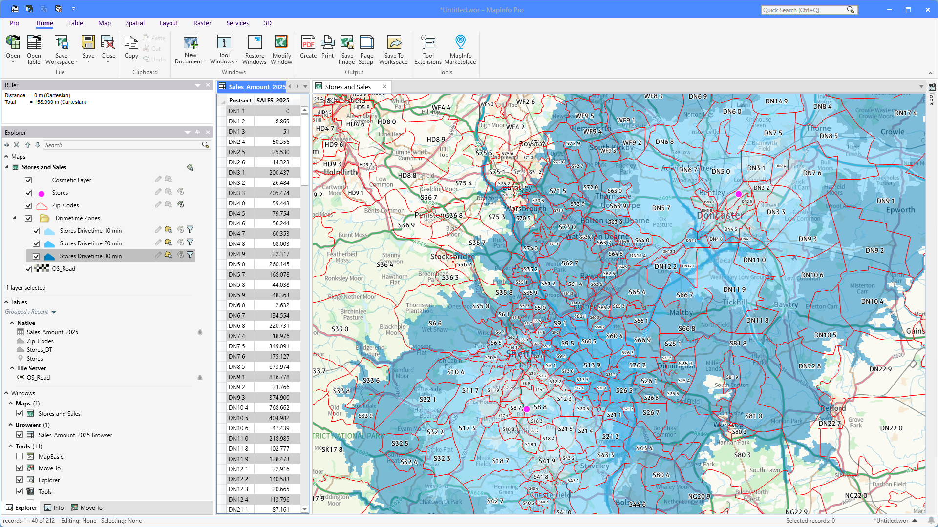 Mapinfo Map Layout MapInfo Monday: Mapping Data with a Zip Code | MapInfo Pro